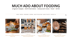 Desktop Screenshot of muchadoaboutfooding.com